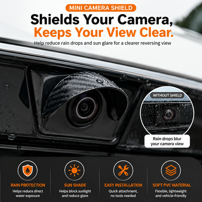 🌧️ 4PCS Car Backup Camera Rain Shield – Clearer Rear View in Rain