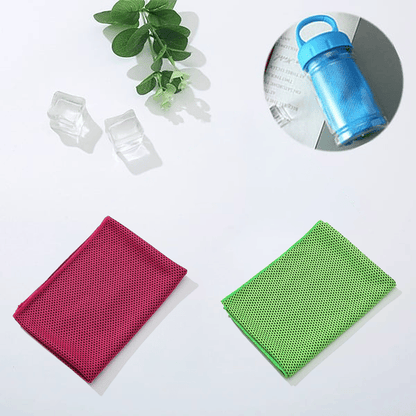 🎉BUY 1 GET 1 FREE🌞Cooling Bottle - Cold Sweat Towel You Can Use Anywhere, Anytime! Reusable Soft Absorbent Cooling Portable