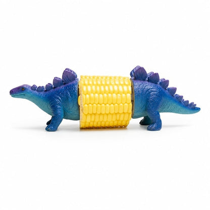 🦖Dinosaur Corn Holders for Corn On The Cob - Funny Corn Cob Holder for Kids and Adults with Stainless Steel Prongs