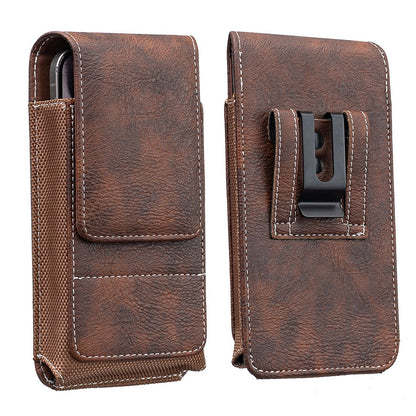 ⚡Big Discount | Waist Belt Cell Phone Pouch 📱 Multi-Pocket Leather  Card Holder