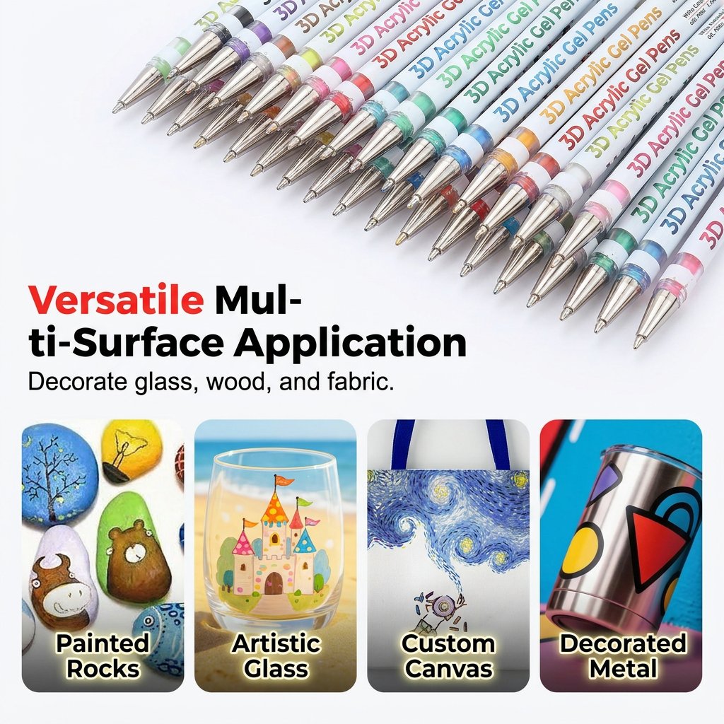 💯✨Multi-Color Gel Pen Set for Drawing & Coloring
