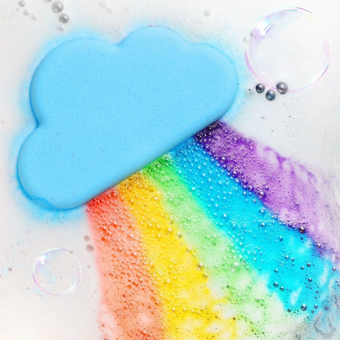 🌈 Bombas de Baño Nube Arcoíris – Convierte Cada Baño en un Mágico Spa de Arcoíris