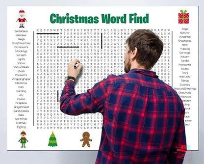 🎉 Jumbo Thanksgiving Word Search Poster(🎉Giant 36'x24' Wall Game)