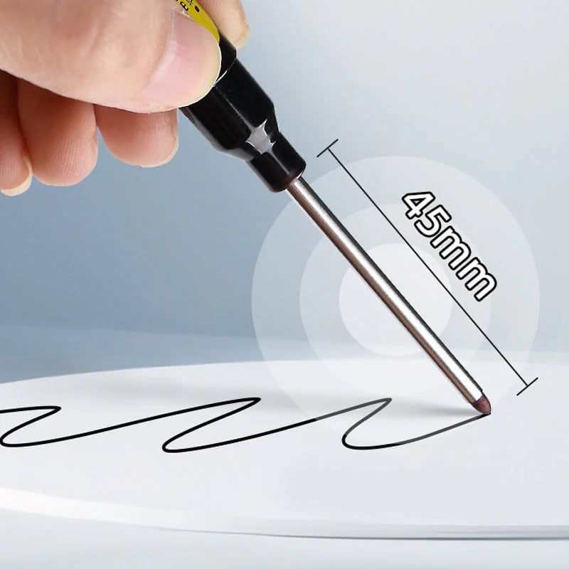 📢📢Buy 1 Get 1 Free !! ⏰Deep Hole Marker with 45mm Long Nib