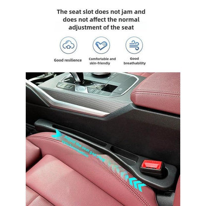 🔥Último día 50% DCTO🔥 Tira Universal Rellena Huecos Asiento de Coche – Almohadilla Anticaída con Ranura para Cinturón de Seguridad