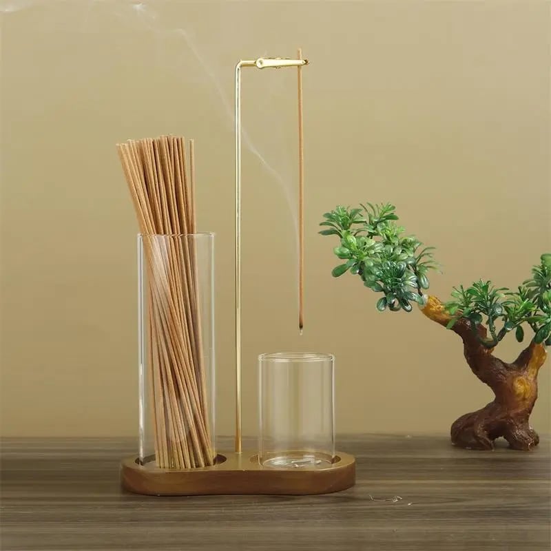 2 in 1 Incense & Candle Holder(Fragrance-free)