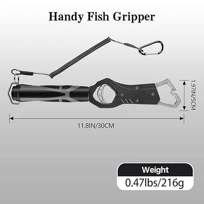🔥Special Price💥Heavy-Duty Fish Gripper with Scale