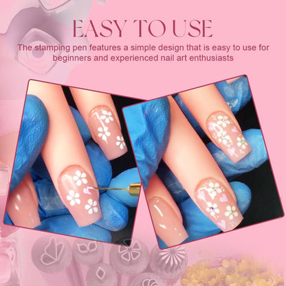 🔥LAST DAY 50% OFF - Nail Art Stamp Pen