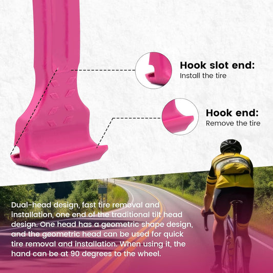 🚵Palanca/extractor de neumáticos de bicicleta 2 en 1👨‍🔧