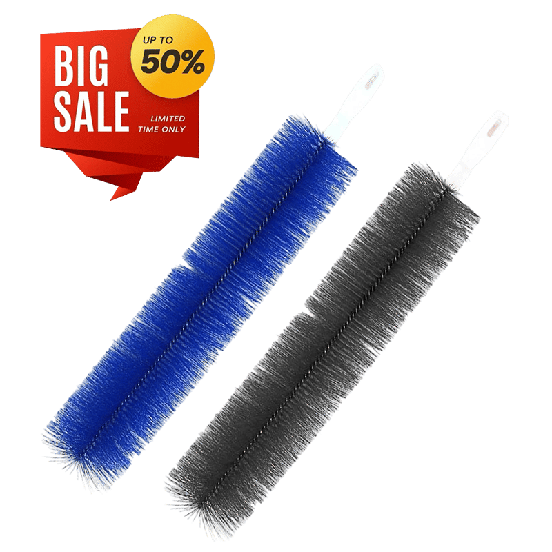 Fan cleaning brush