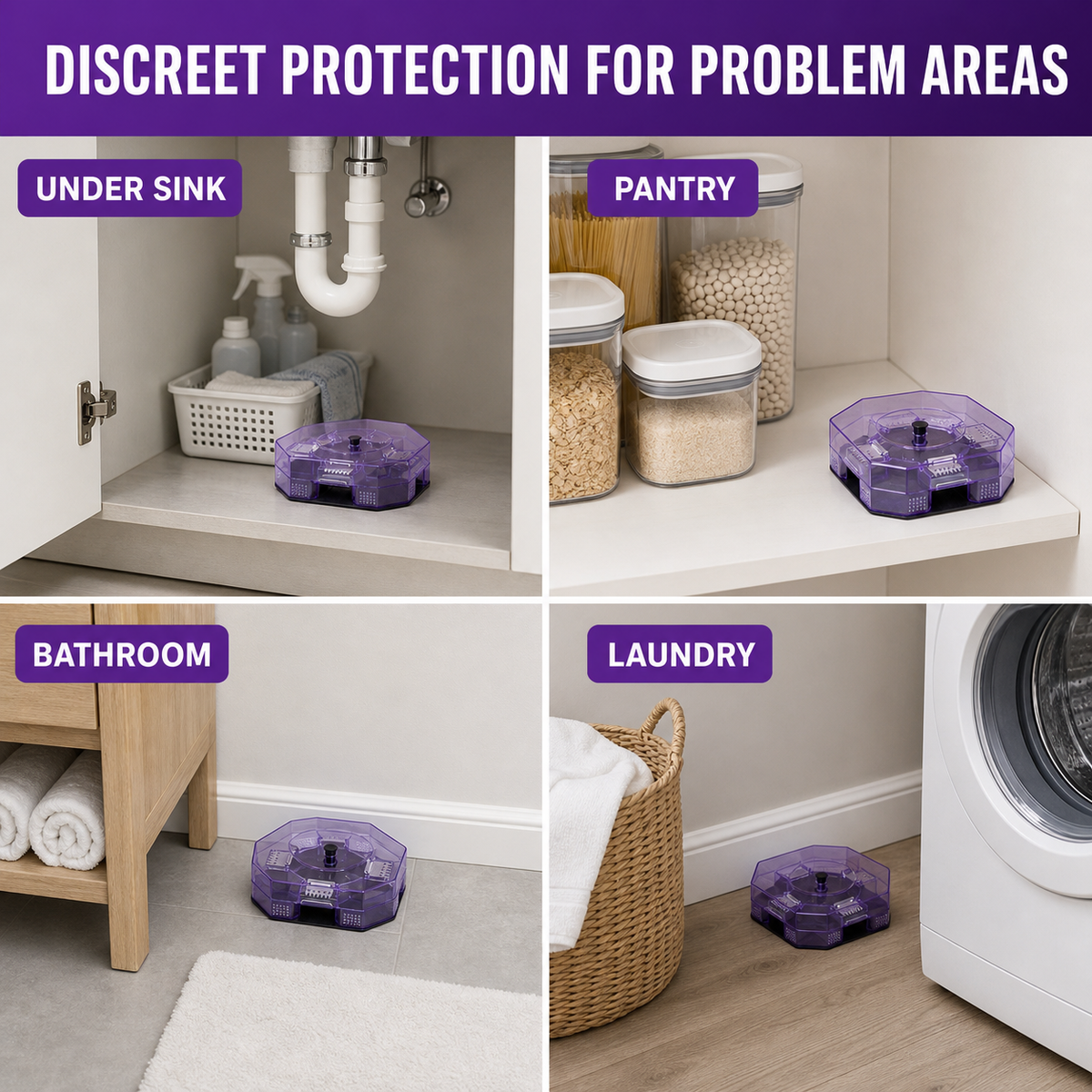 🪳 Reusable No-Spray Roach Trap – Chemical-Free