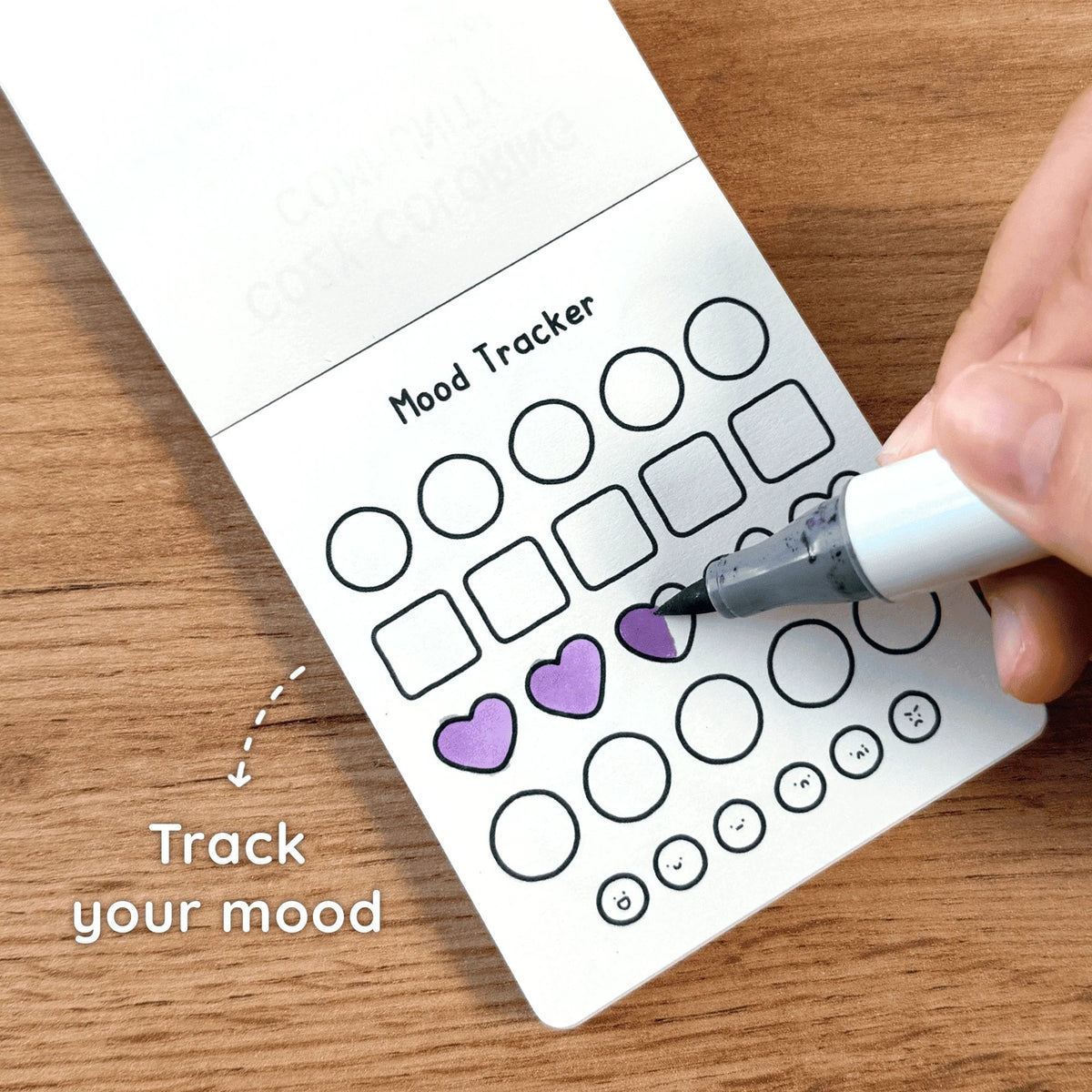 🎨 Mini Coloring Book – Stress Relief, Food & Drink & Comfy Patterns