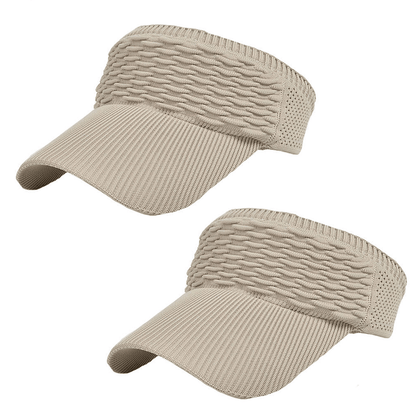 🔥 COMPRA 1 Y LLÉVATE 1 GRATIS - Gorras de visera para mujer con espacio para coleta alta