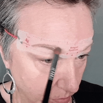 🔥✨Reusable Eyebrow Stencil Shaper Kit (12-pack)