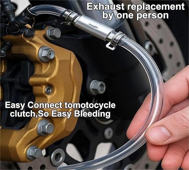 💥 Brake Bleeder Hose Kit – Easy One-Person Bleeding