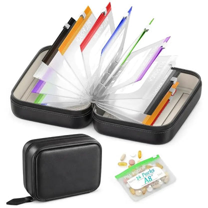 💕🌟Waterproof Pill Pouch Set