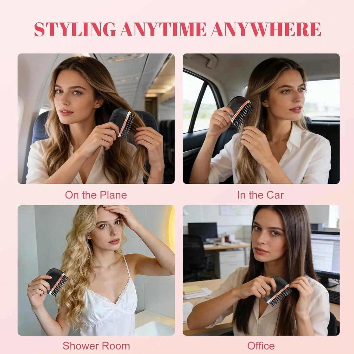 💖 Mini Portable Hair Straightener