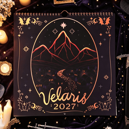 🌙 A Court of Thorns and Roses: Velaris 2027 Weekly Planner ✨ Officially Licensed Fantasy Organizer