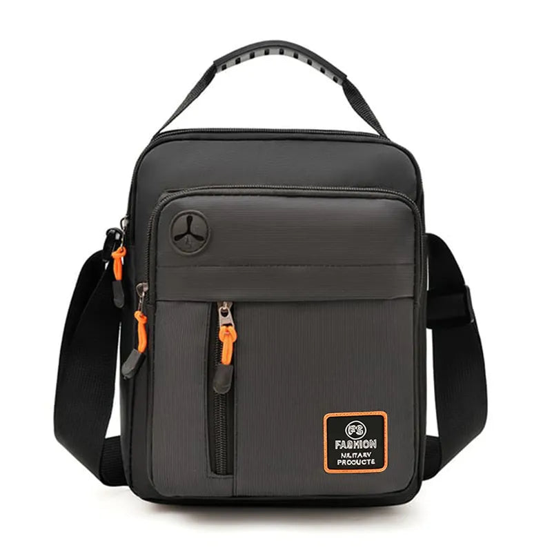 🎉 2026 Sale — Over 34200 Sold! 📢Men's Lightweight Oxford Shoulder Crossbody Bag｜Water-resistant Multi-Pocket Commuter Sling Bag ✨