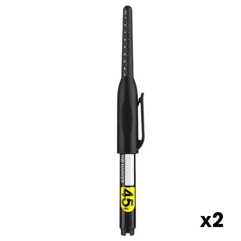 📢📢Buy 1 Get 1 Free !! ⏰Deep Hole Marker with 45mm Long Nib