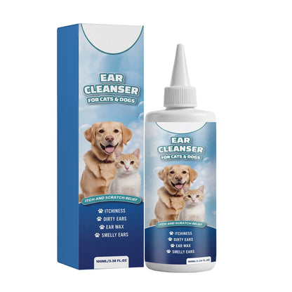 ✨Ear Cleanser For Cats & Dogs Gentle Remove Ear Dirt & Odor Daily Comfort Ear Care✨