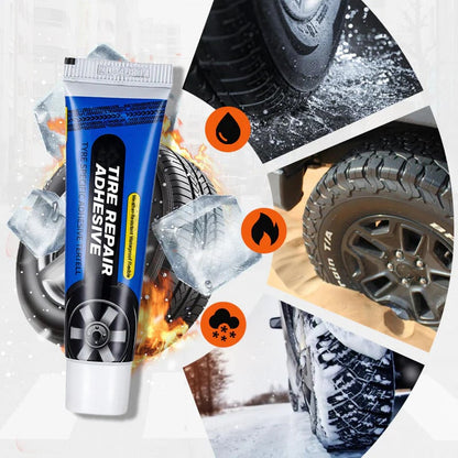 🔥HOT SALE🔥Weather-Resistant Waterproof Flexible Tire Repair Adhesive