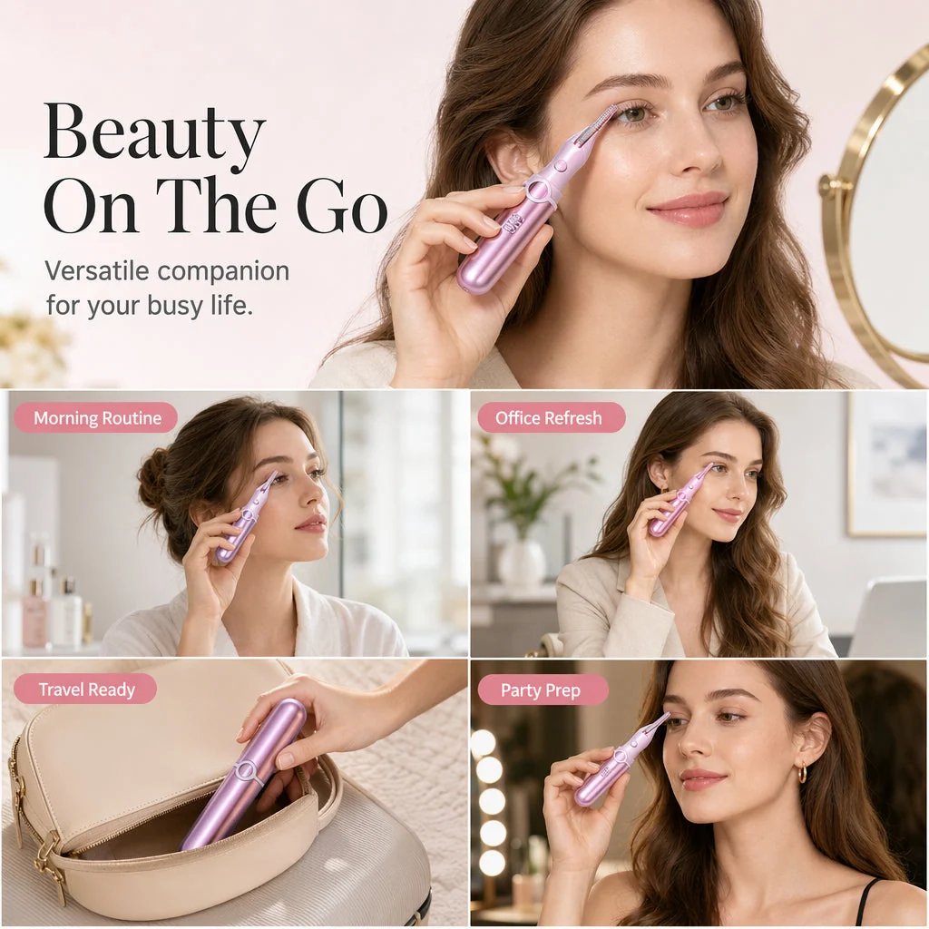 💯🔥💐 ✨Rechargeable Heated Eyelash Curler | Get Long-Lasting Perfect Lash Curls Anytime🔋