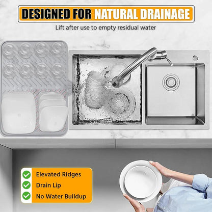 Silicone Large Size Dish Drying Mat