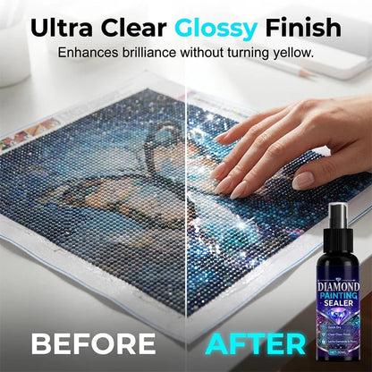 💎✨ Diamond art sealer – locks beads, glossy finish, dries fast & lasts.