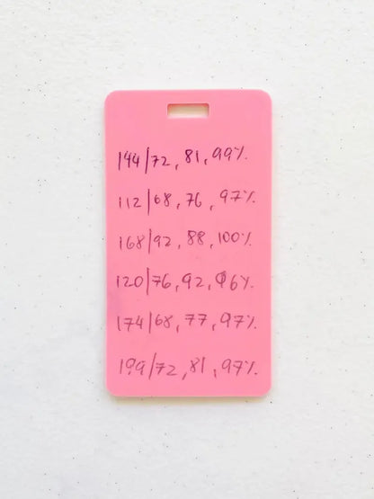 🩺Erasable Badge Note | Dual-Side Writable, Fade-Proof & No Blur (🖊Write. Wipe. Repeat.) 🎁Free Badge Clip Included📋