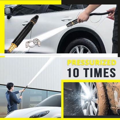 🚀Ultra-Durable High-Pressure Heavy Duty Adjustable Twist Hose Nozzle Jet Sweeper Nozzle🔥💦