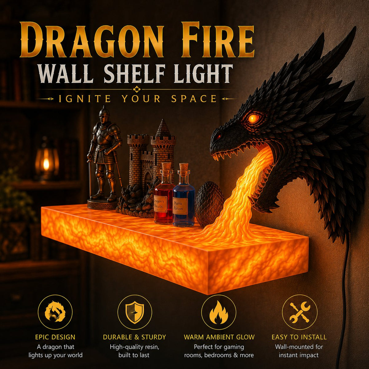 🎁Last Day Promotion 49% OFF🔥Dragonfire Shelf