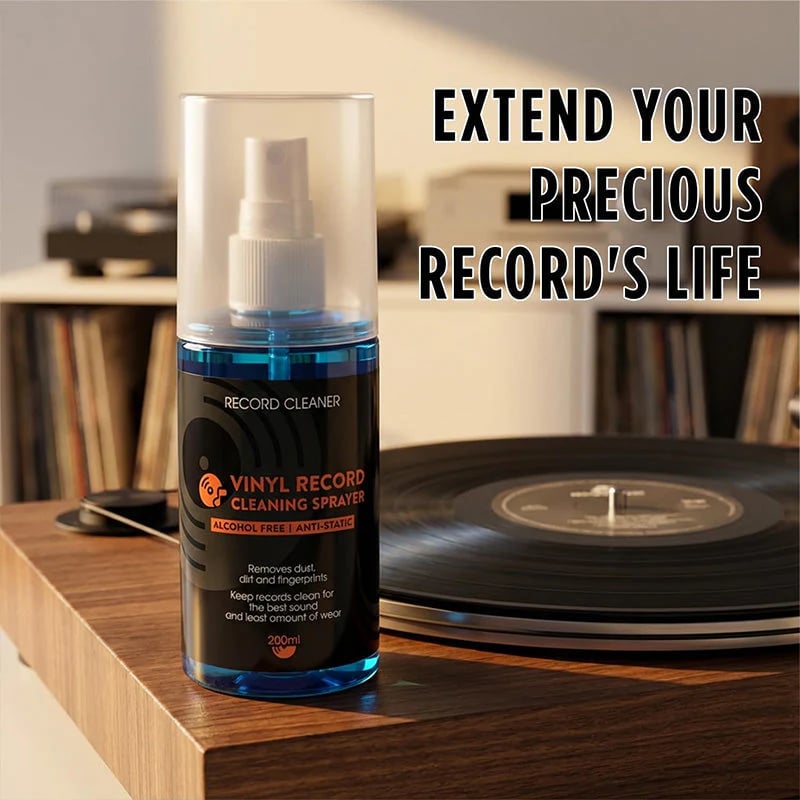 💥 Anti-static vinyl record cleaning spray 🎵
