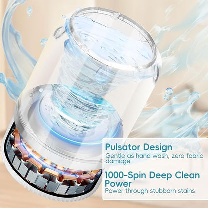 Wireless Mini Washing Machine