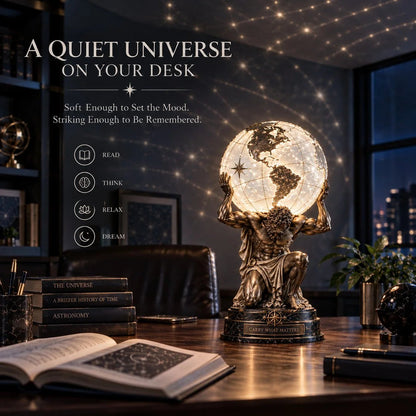 🔥😍🌍 Atlas Illuminated World Sphere Lamp🌌