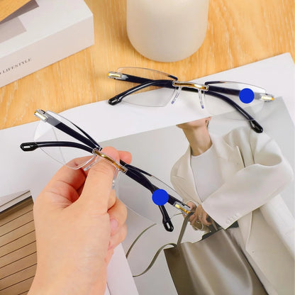 👓🌄Smart Zoom Multifocal Glasses – Clear Near & Far Vision, All in One