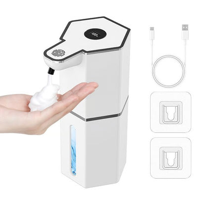 Automatic foaming soap dispenser