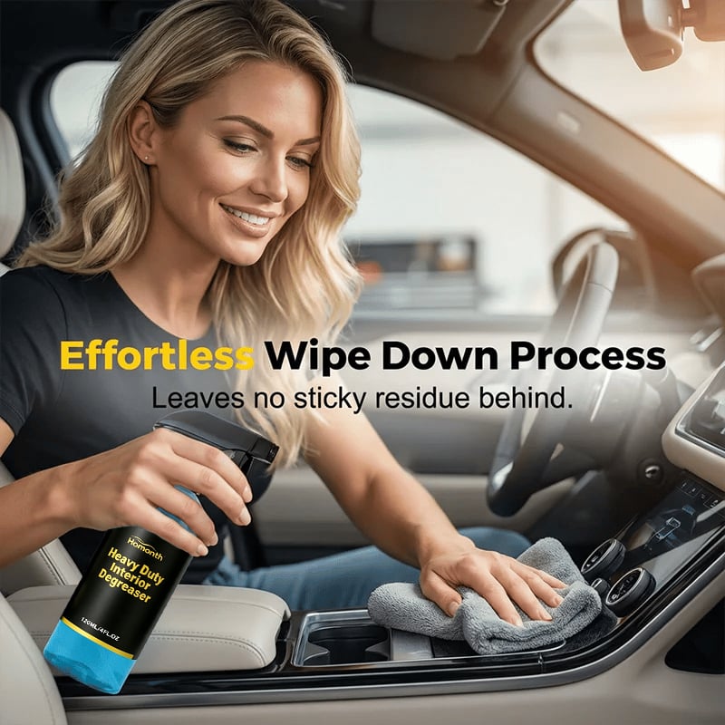 Remove multipurpose stains for the interior of the car