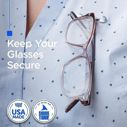 💥Buy 2 get 1 free 🔥Magnetic Eyeglass Holder Stainless Steel Glasses Clip for Shirts & Pockets