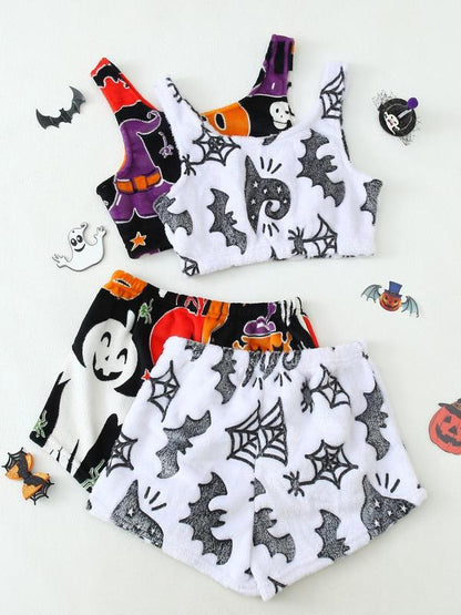 💥40% Off 🎃Halloween  vest pajamas set👻