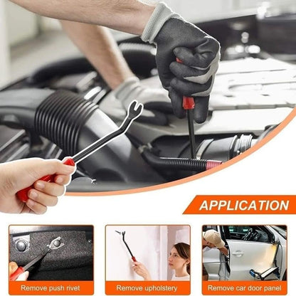 HE26 100 unidades de juego universal de tornillos de expansión para guardabarros de automóviles, placas de hojas, clips de paneles de puertas C05 C20 C32 B01 D02 A16 Accesorios para automóviles
