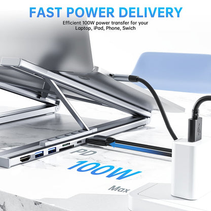 🔥 8-in-1 USB-C Laptop Stand💻