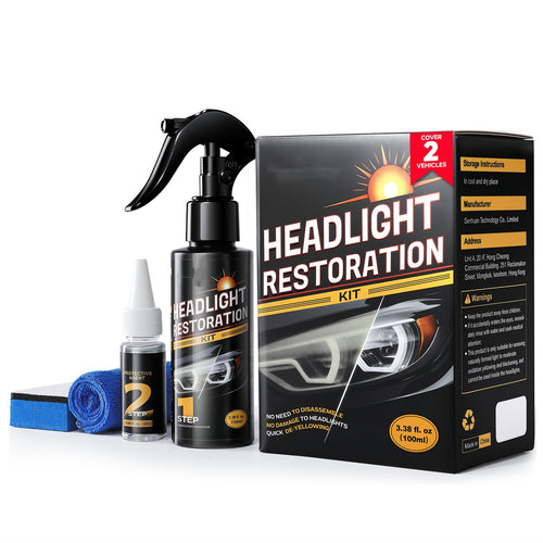 🥳HOT SALE🥳💞50K+ SOLD! Car Headlight Restoration Kit