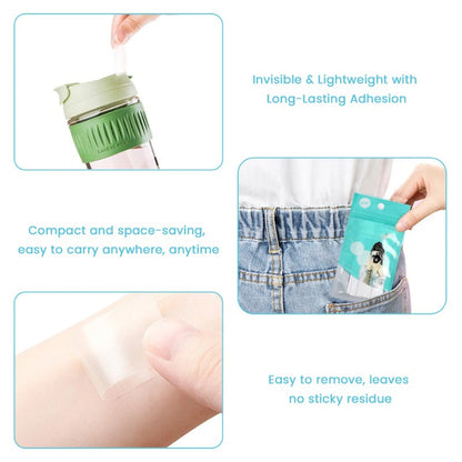 Transparent No-Gape Clothing Tape