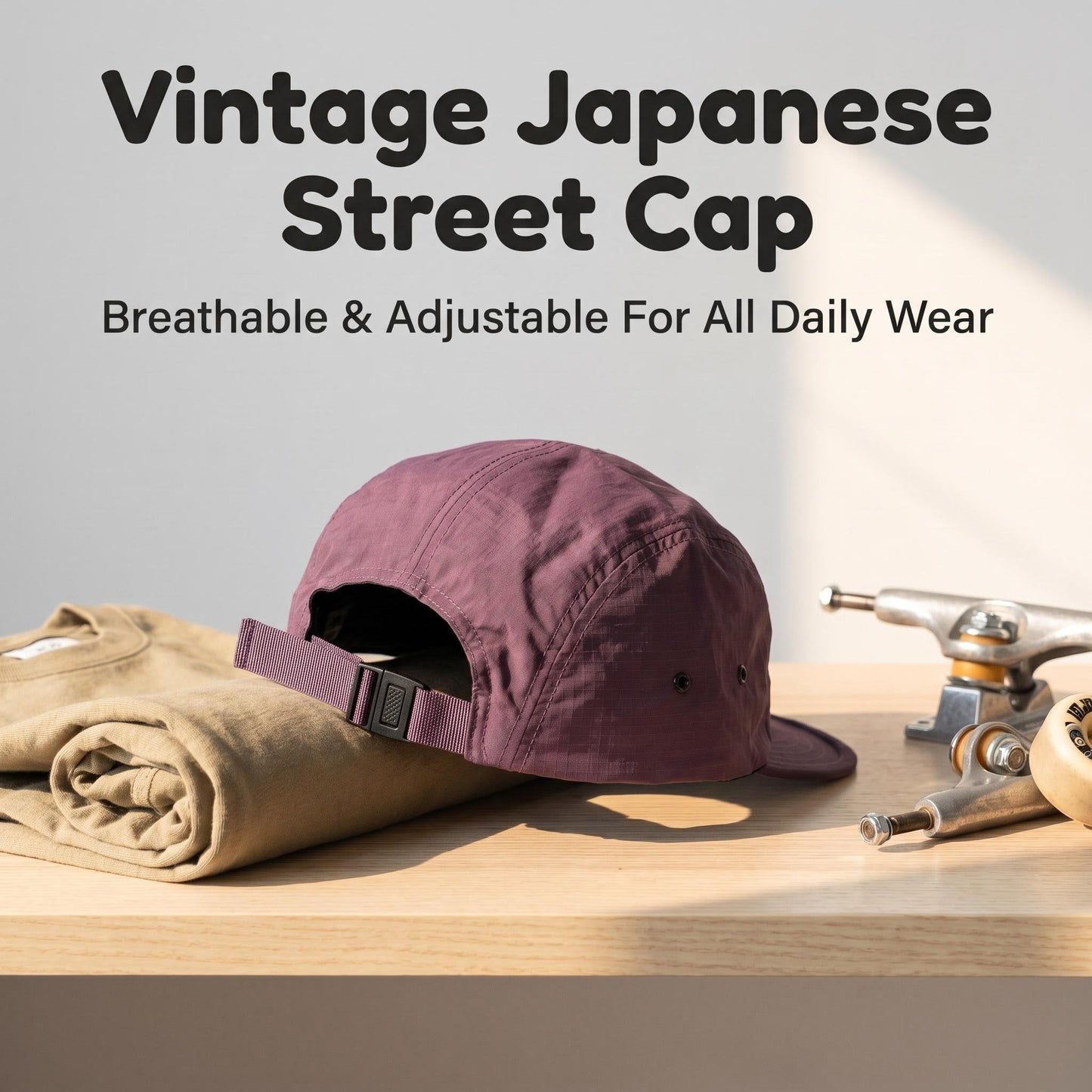 Vintage Japanese Street Style Men's Baseball Cap