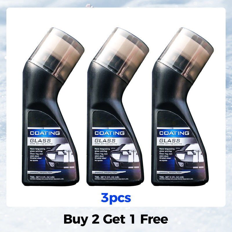 💥 BUY 2 GET 1! ❄️ Micromolecular Anti-Fog Coating Wiper – Keeps Your Windshield Clear & Fog-Free 🧽✨