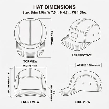Vintage Japanese Streetwear Cap | Lightweight Retro Duckbill Hat