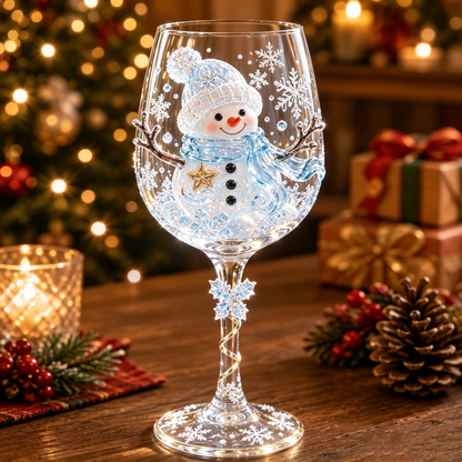 🔥🎁Christmas Wine Glass Collection Gift Box Set✨