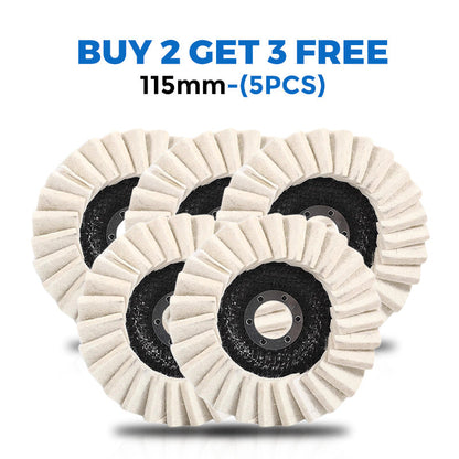 🎁 50% Off for a Limited Time 🎁 ✨ Wool Felt Flap-Style Polishing Disc
