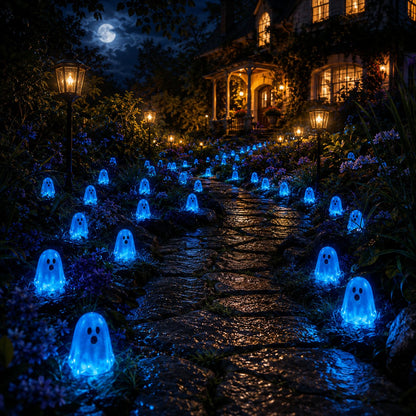 💥 From Only $9.99 👻 Glow-in-the-Dark Mini Ghosts – 8-Colour Halloween Mix